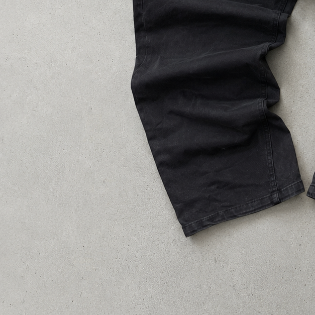 Y2K 2000 Armani Jeans Jeans Schwarz, Grau Limited (W34 | DE 50)