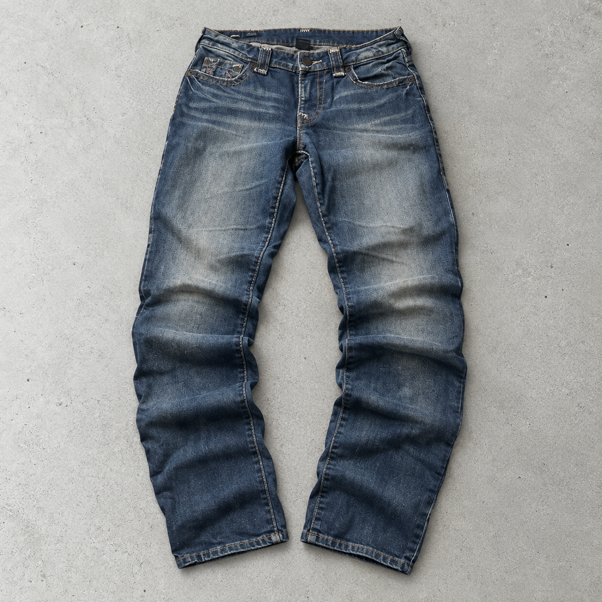 Y2K True Religion Slim Jeans Blue Limited (S)