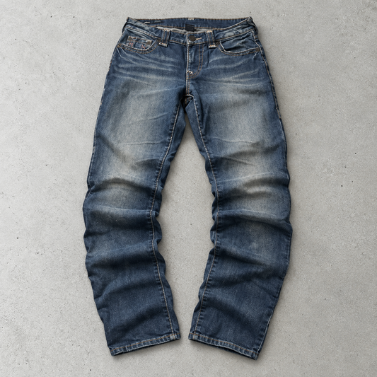 Y2K True Religion Slim Jeans Blue Limited (S)