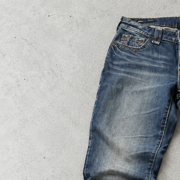 Y2K True Religion Slim Jeans Blue Limited (S)