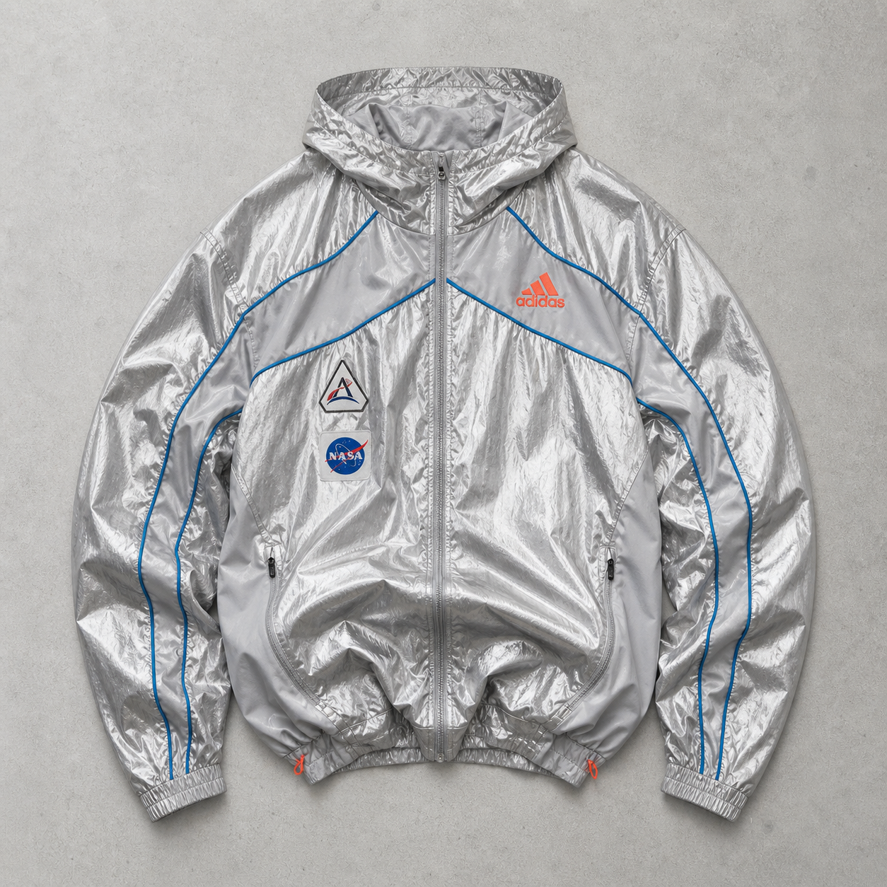 Adidas Vest Silber Limited (S) Stitched Logo