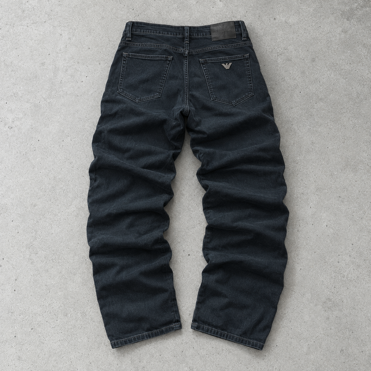 Y2K Armani Jeans Jeans Navy Rare (W31 / DE 46)