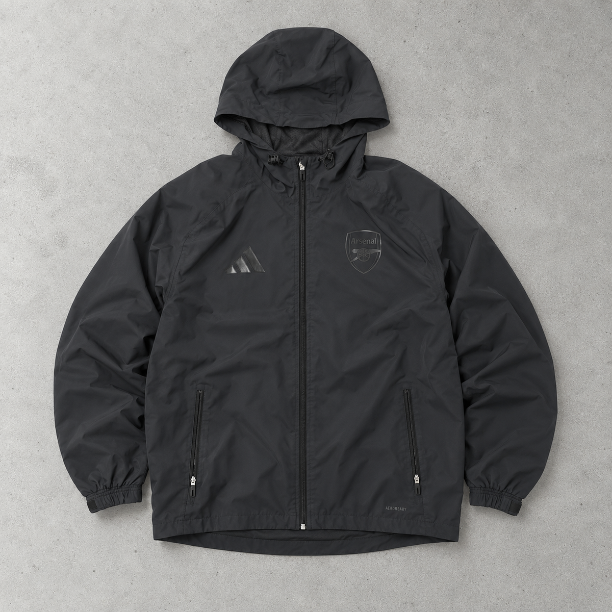 Arsenal Adidas Jacket Black Limited (S)