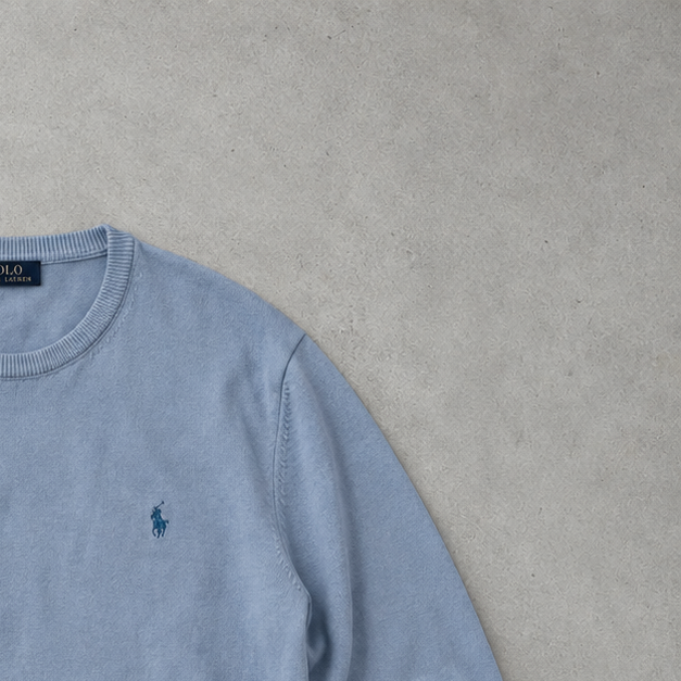 Polo Ralph Lauren Sweater Hellblau Rare (XL)