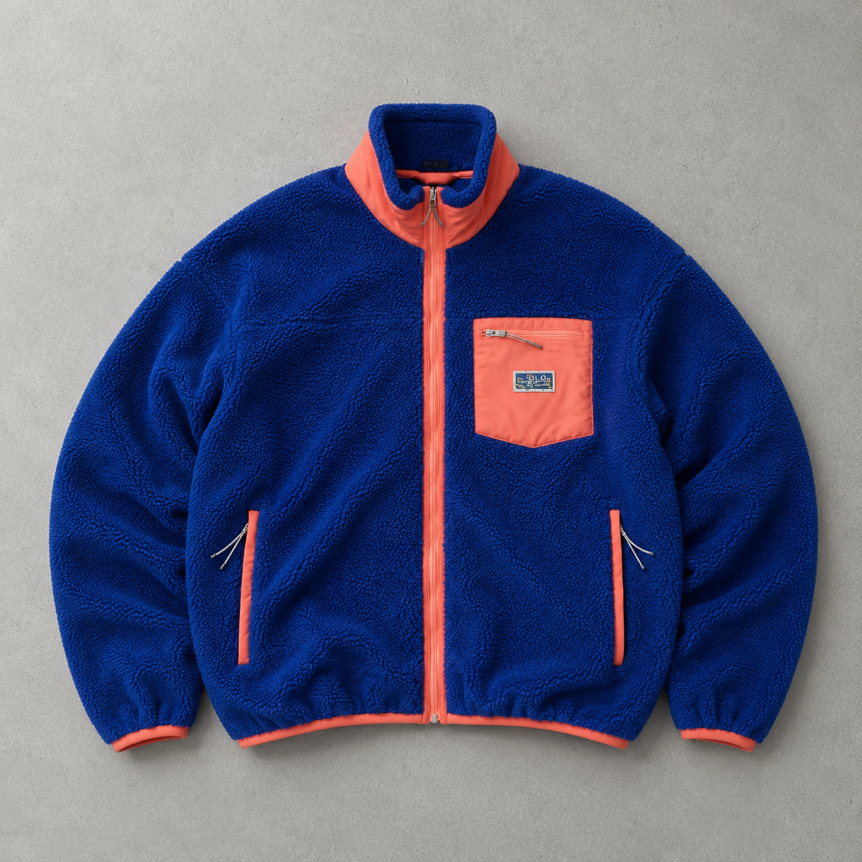 Polo Ralph Lauren Jacket Blau, Orange Limited (L)