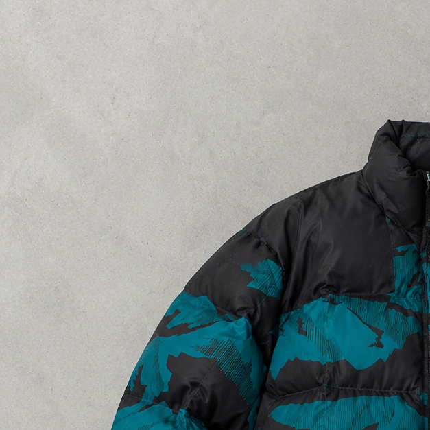 The North Face Jacket Schwarz, Blau Rare (M)