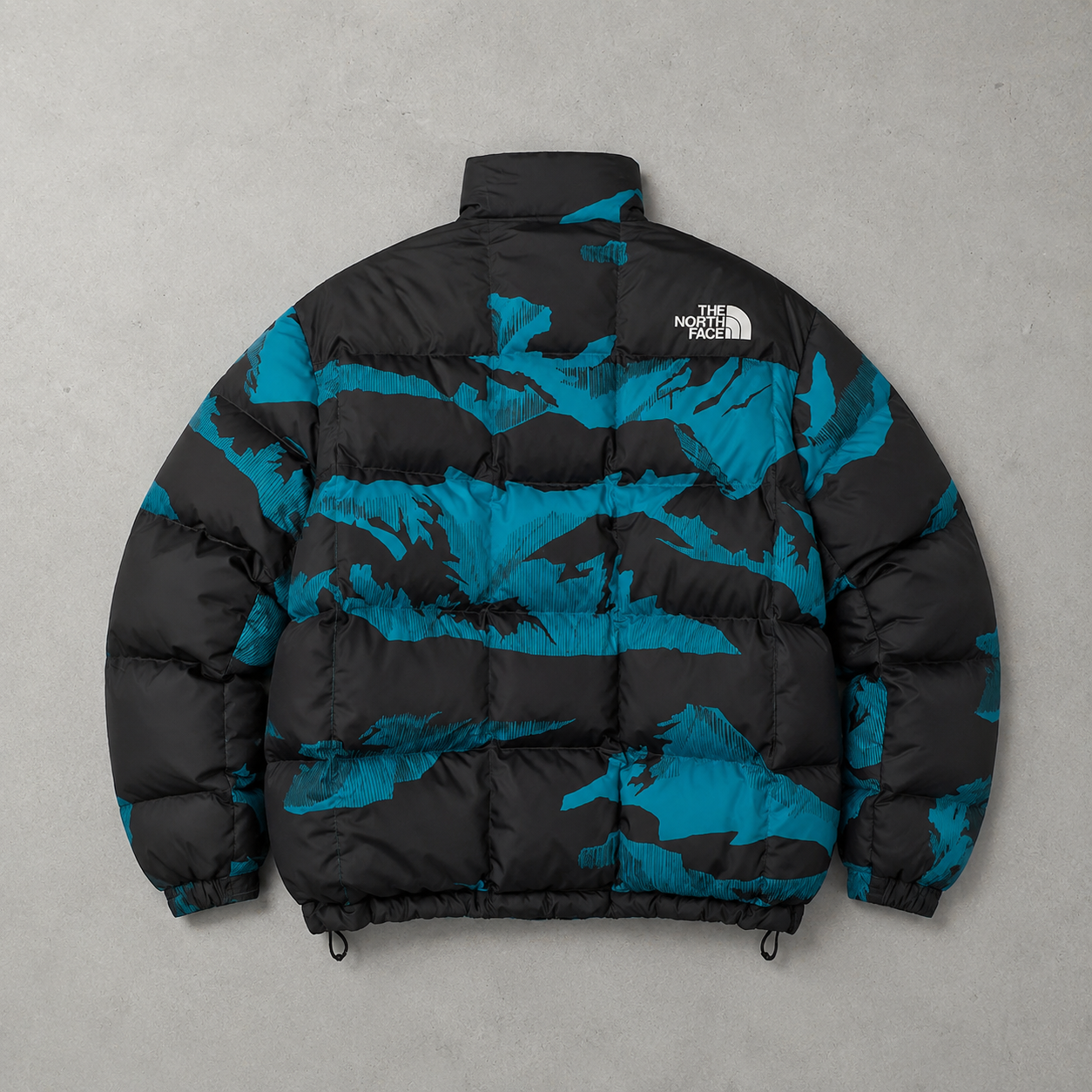 The North Face Jacket Schwarz, Blau Rare (M)