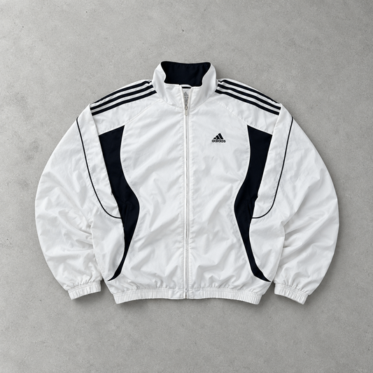 Adidas Track Jacket White / Navy Rare (M)