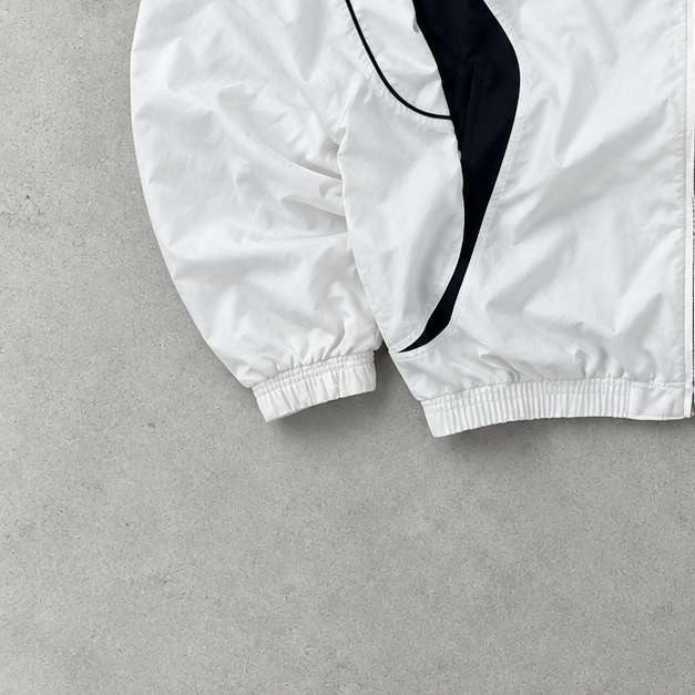 Adidas Track Jacket White / Navy Rare (M)