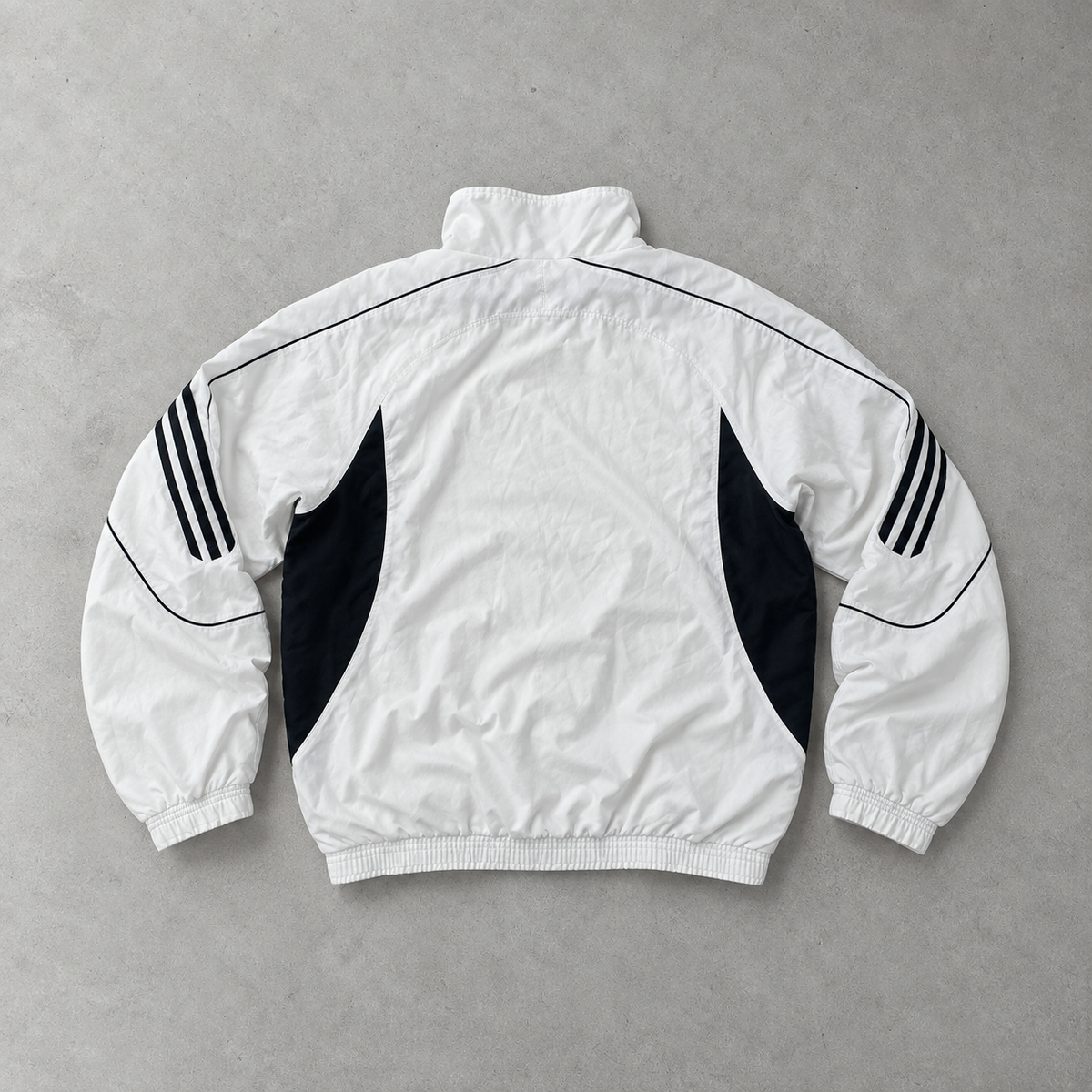 Adidas Track Jacket White / Navy Rare (M)