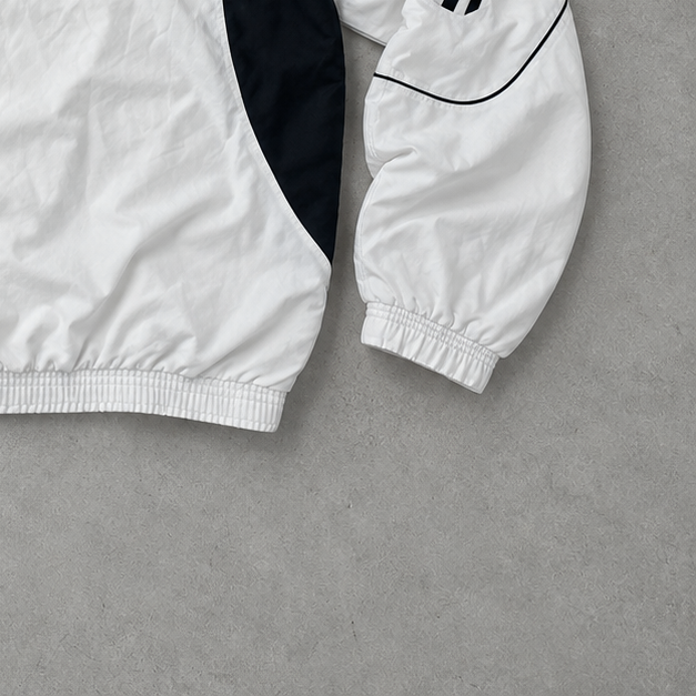 Adidas Track Jacket White / Navy Rare (M)