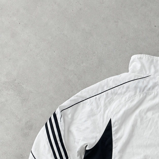 Adidas Track Jacket White / Navy Rare (M)