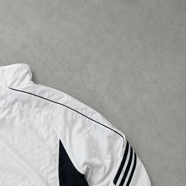 Adidas Track Jacket White / Navy Rare (M)