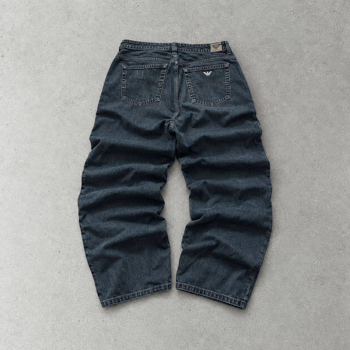 Y2K Armani Jeans Jeans Navy Limited (M)