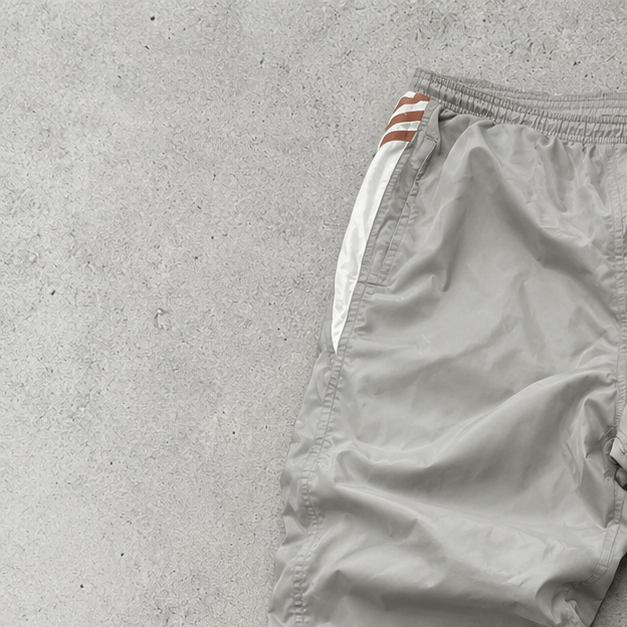 90s Adidas Track Pants Grau Rare (M)