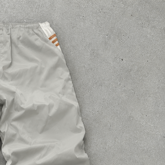 90s Adidas Track Pants Grau Rare (M)