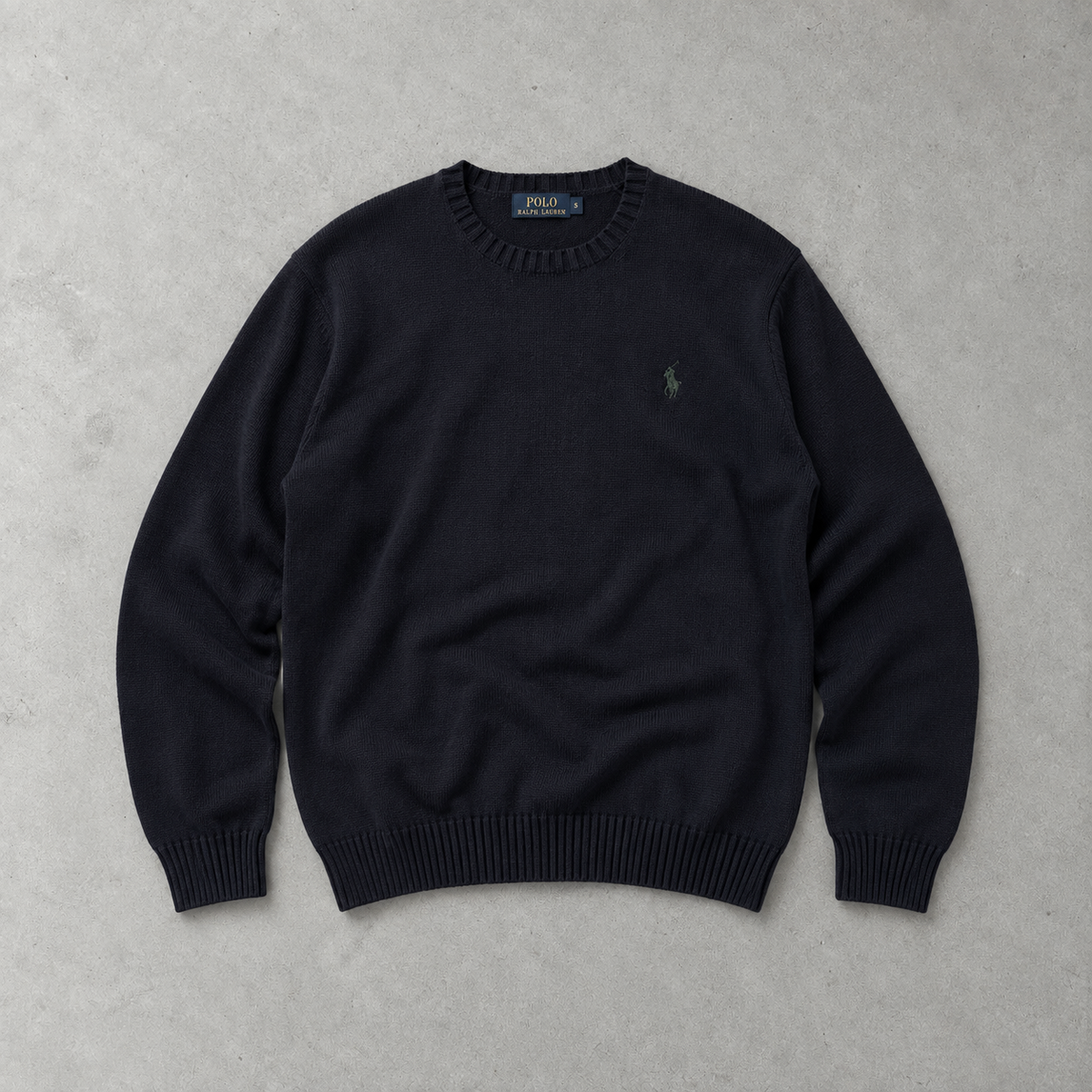 Ralph Lauren Sweater Marineblau Rare (S)