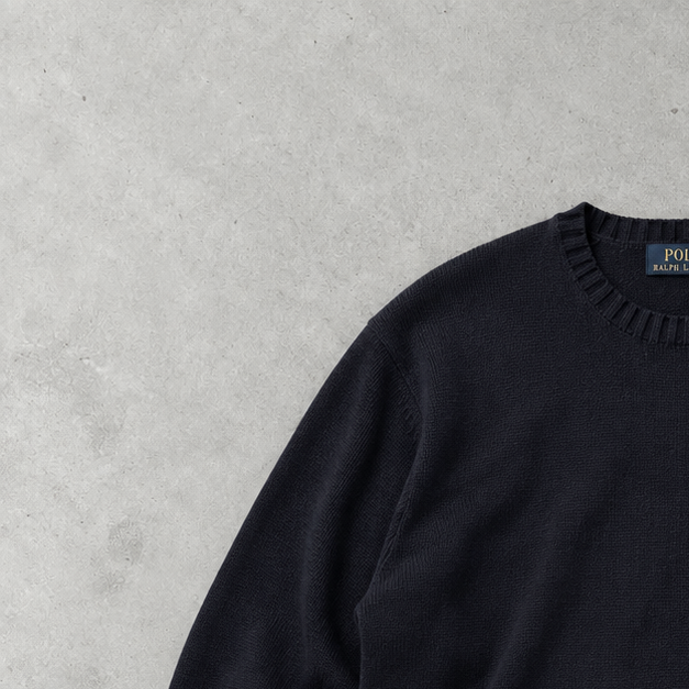Ralph Lauren Sweater Marineblau Rare (S)
