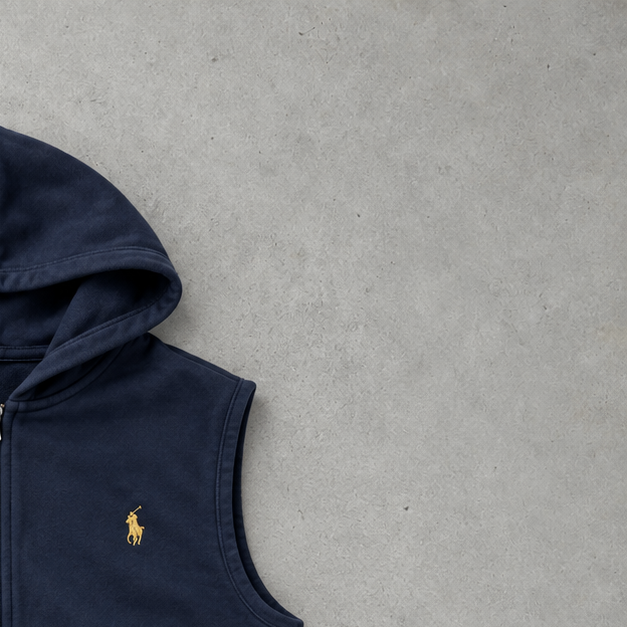 Ralph Lauren Vest Marineblau Rare (XL)