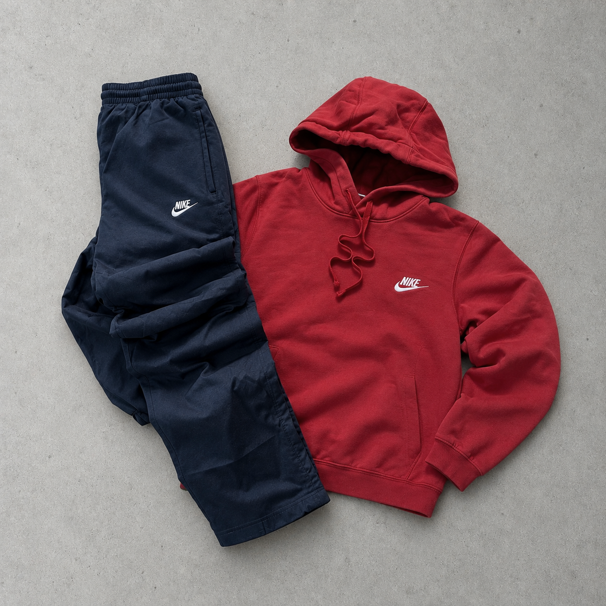 Y2K Nike Tracksuit Red Rare (S)