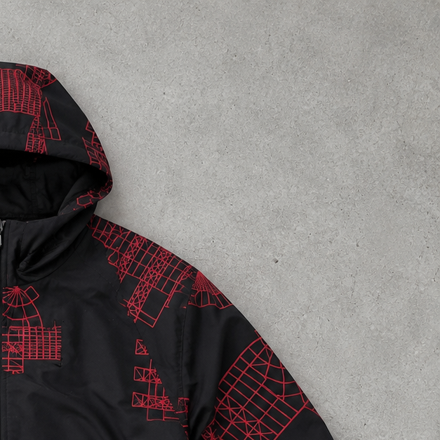 Manchester United Adidas Jacket Black / Red Limited (S)