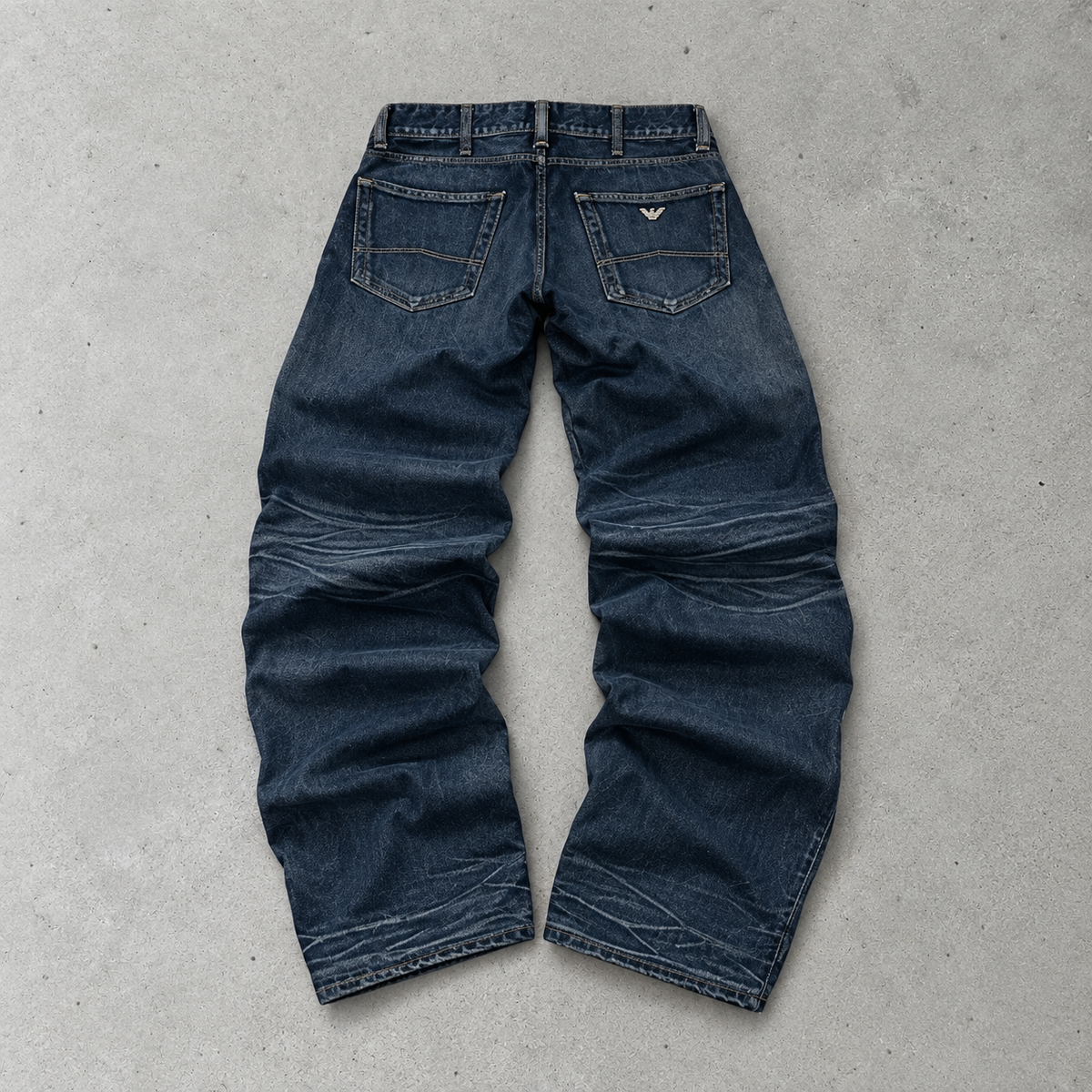 Jeans Armani Jeans bleu marine rare (W30 / DE 46)