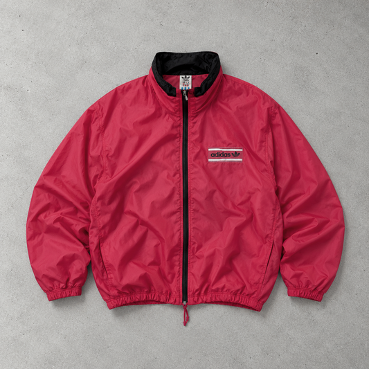adidas Windbreaker Pink, Schwarz Rare (XL)
