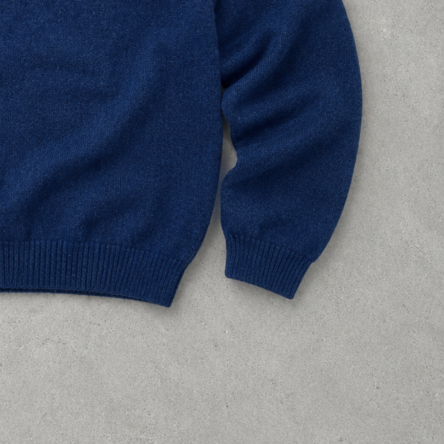 Ralph Lauren Sweater Blau Limited (S) Stitched Logo
