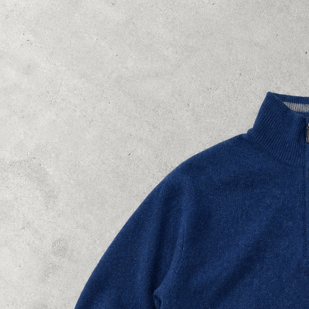 Ralph Lauren Sweater Blau Limited (S) Stitched Logo