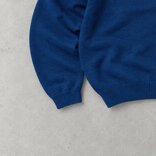 Ralph Lauren Sweater Blau Limited (S) Stitched Logo