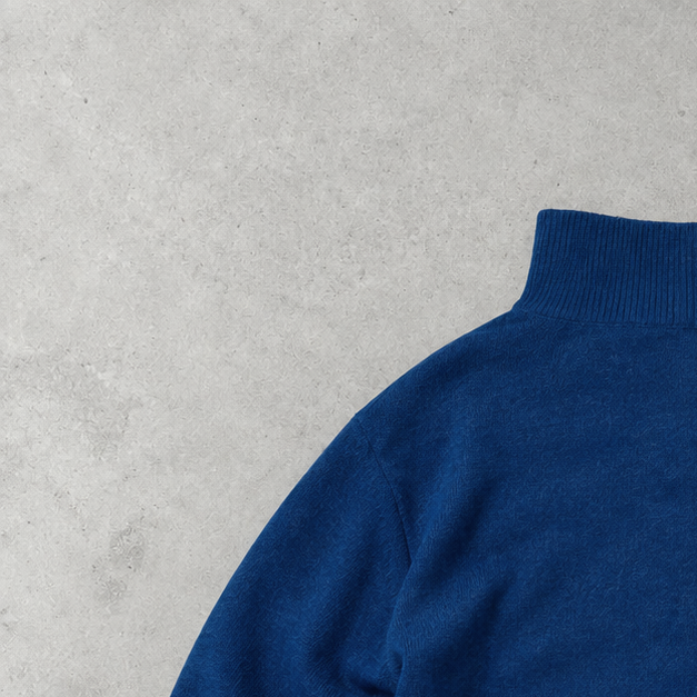 Ralph Lauren Sweater Blau Limited (S) Stitched Logo