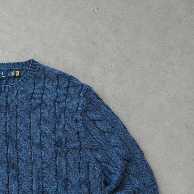 Ralph Lauren Sweater Blau Rare (L)