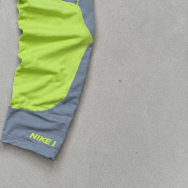 Nike Compression Tights Gelb, Grau Rare (Size XL)