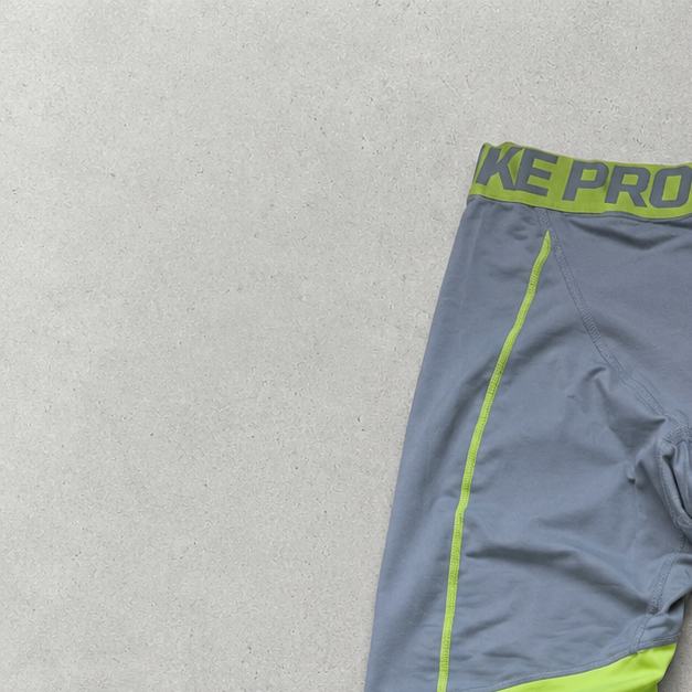 Nike Compression Tights Gelb, Grau Rare (Size XL)