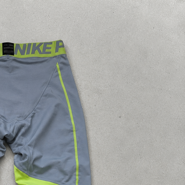 Nike Compression Tights Gelb, Grau Rare (Size XL)