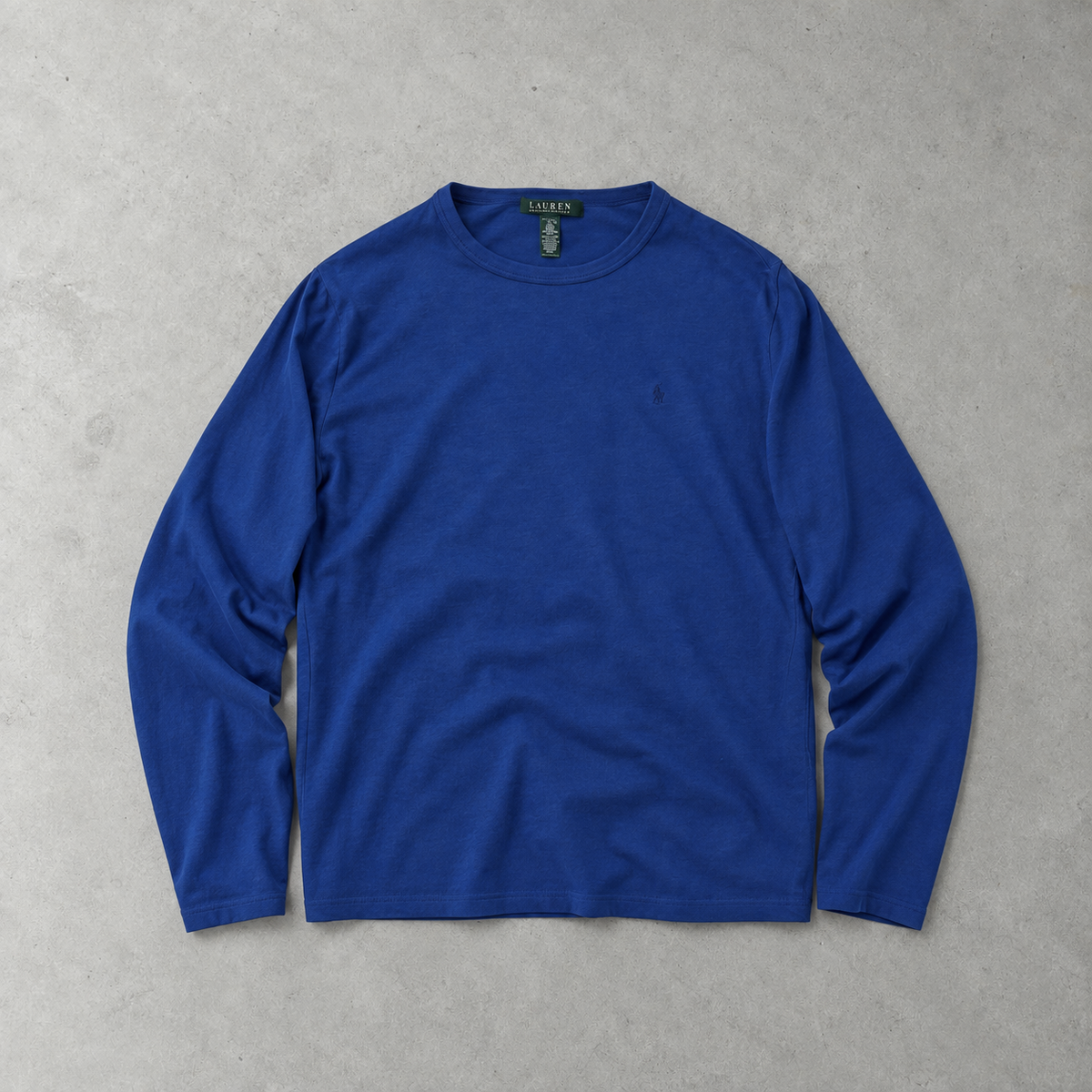 Ralph Lauren Sweater Blau Rare (XL) Stitched Logo