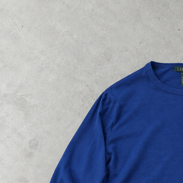 Ralph Lauren Sweater Blau Rare (XL) Stitched Logo