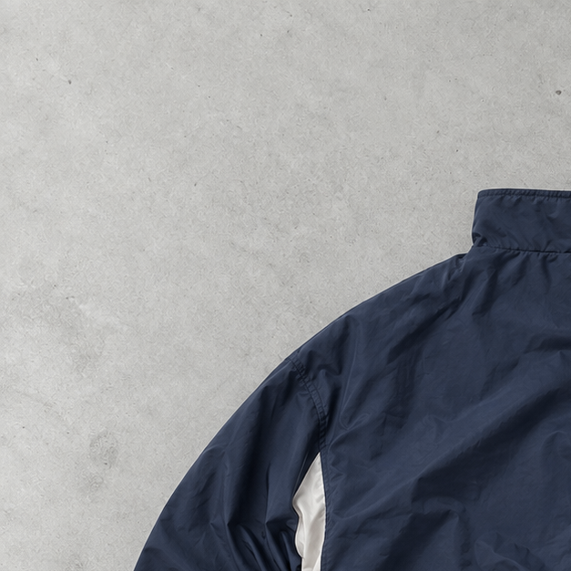 Vintage Nike Leggings Navy/White Jacket Rare (XL)