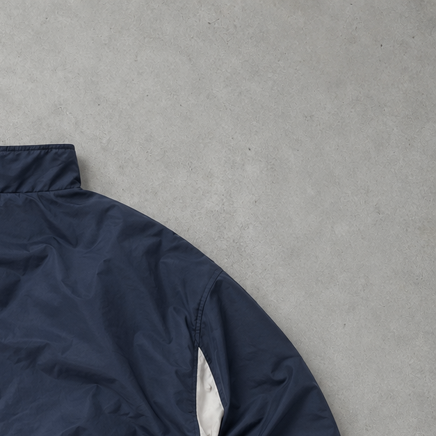 Vintage Nike Leggings Navy/White Jacket Rare (XL)