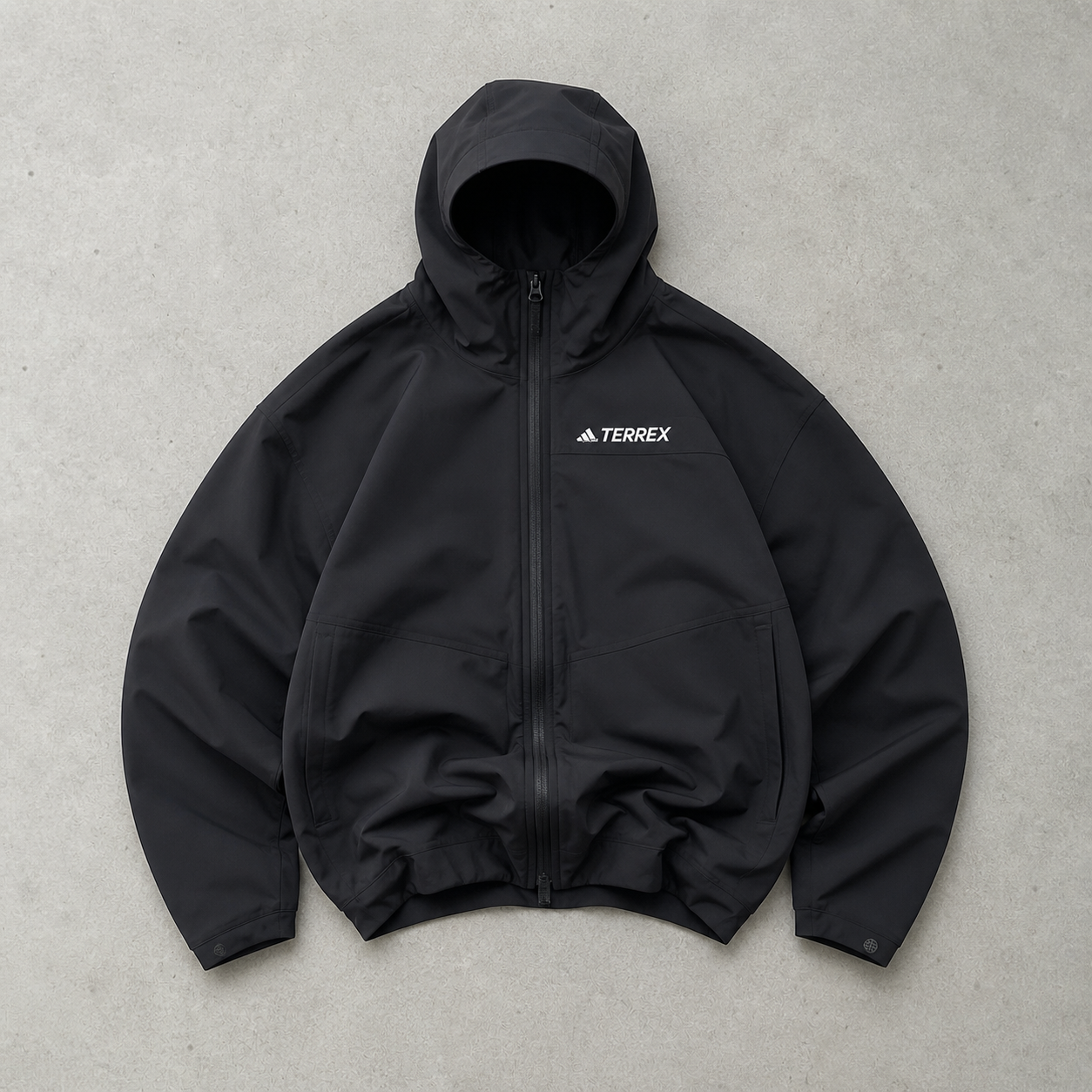 Adidas Jacket Schwarz Rare (S) Stitched Logo