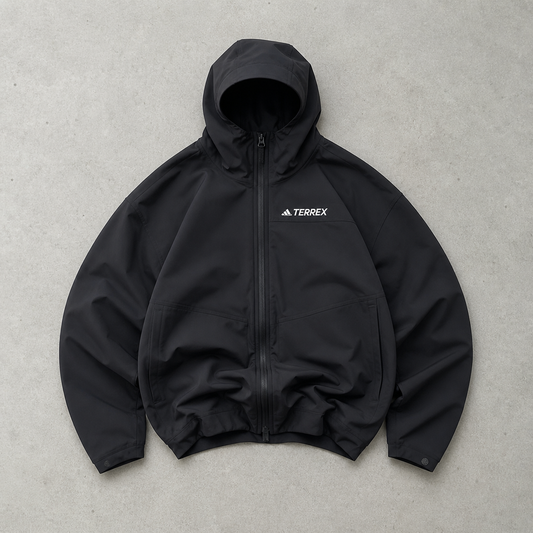 Adidas Jacket Schwarz Rare (S) Stitched Logo