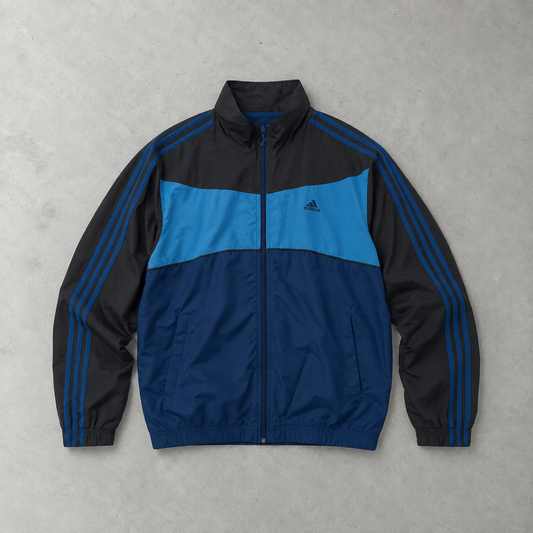 Adidas Windbreaker Blue / Black Limited (M)
