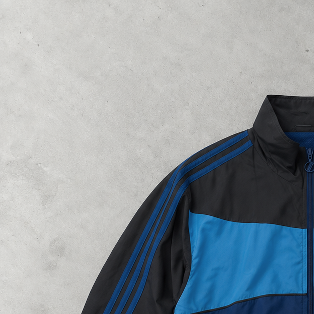 Adidas Windbreaker Blue / Black Limited (M)