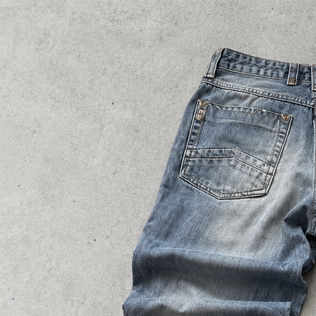 Jean Emporio Armani bleu rare (M)