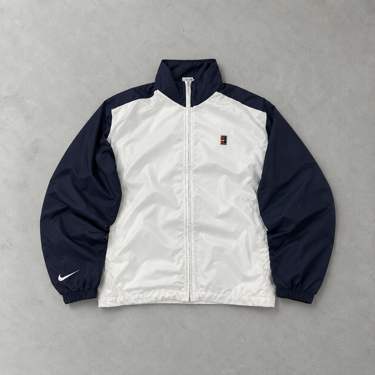 Nike Windbreaker Weiß, Marineblau Rare (S)