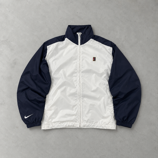 Nike Windbreaker Weiß, Marineblau Rare (S)