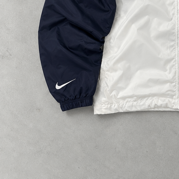 Nike Windbreaker Weiß, Marineblau Rare (S)