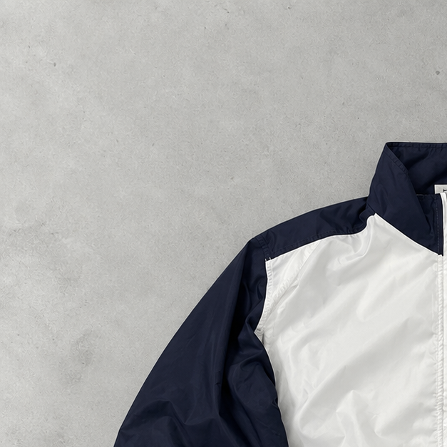 Nike Windbreaker Weiß, Marineblau Rare (S)
