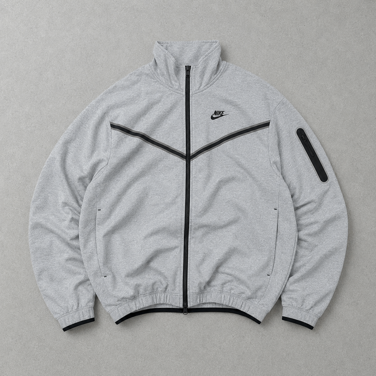 Nike Tech Fleece Jacke Grau Selten (Größe S)