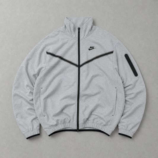 Nike Tech Fleece Jacke Grau Selten (Größe S)